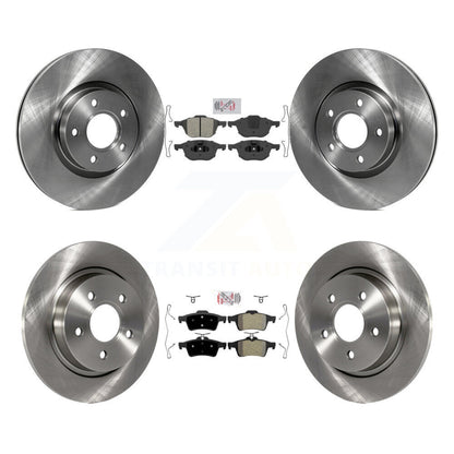 Kit de plaquettes semi-métalliques avant et arrière et disques de frein, pour Volvo S40 C30 V50 C7