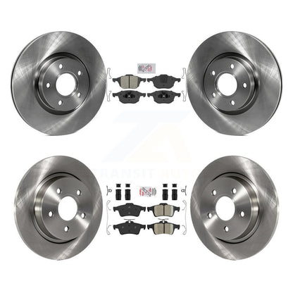 Kit de plaquettes de frein et Rotor de frein en céramique, semi-métalliques avant et arrière, pour Volvo S40 C30 V50 C7