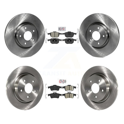 Kit de plaquettes de frein et Rotor de frein en céramique, semi-métalliques avant et arrière, pour Volvo S40 C30 V50 C7