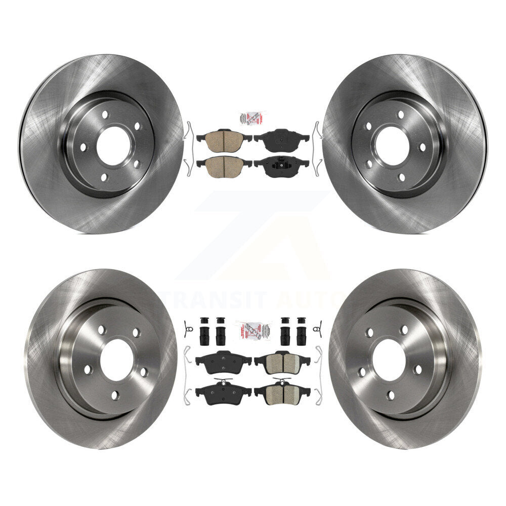 Kit de plaquettes en céramique et de disques de frein avant et arrière, pour Volvo S40 C30 V50 C70