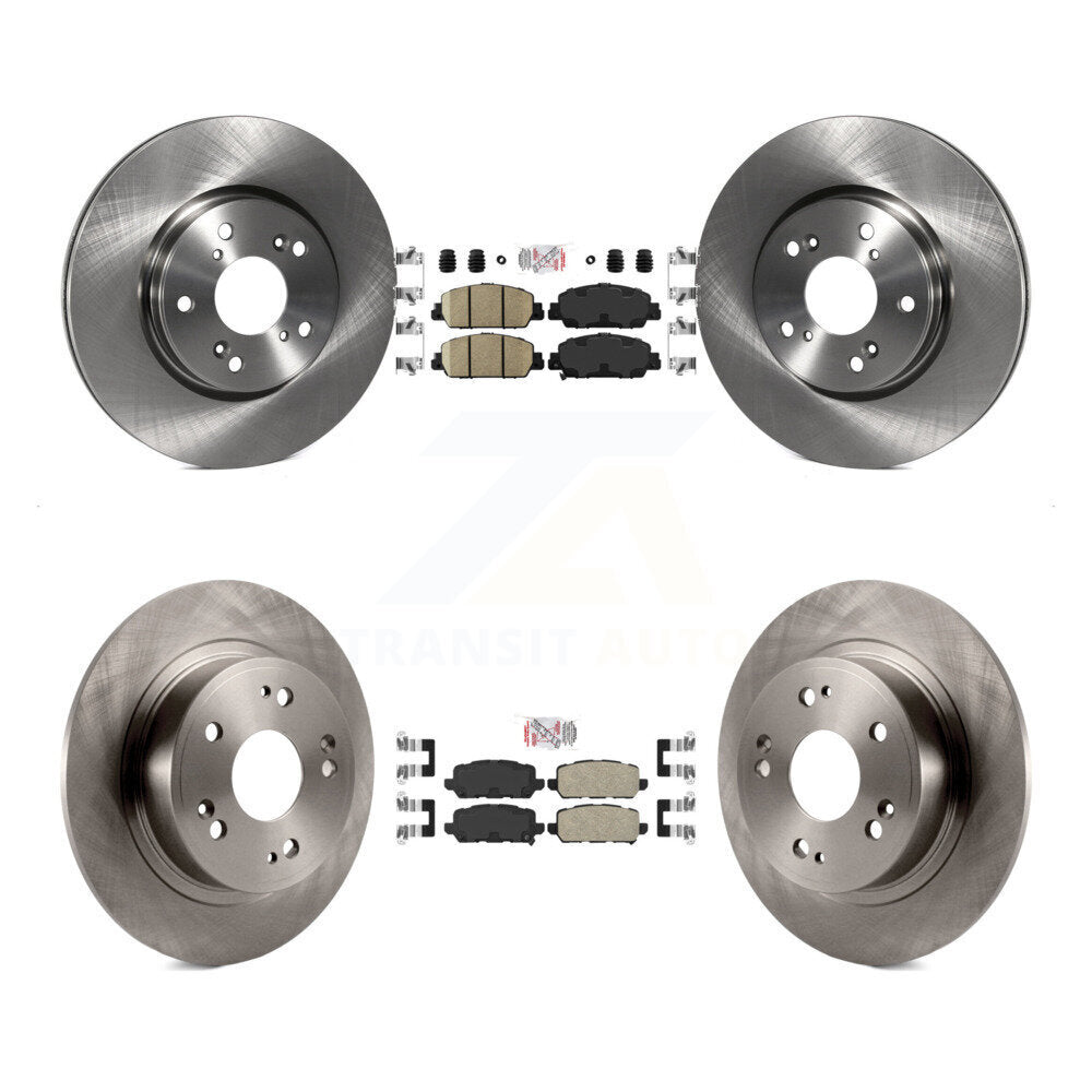 Kit de plaquettes en céramique et de rotors de frein à disque avant et arrière, pour Honda HR-V 2016 – 2022