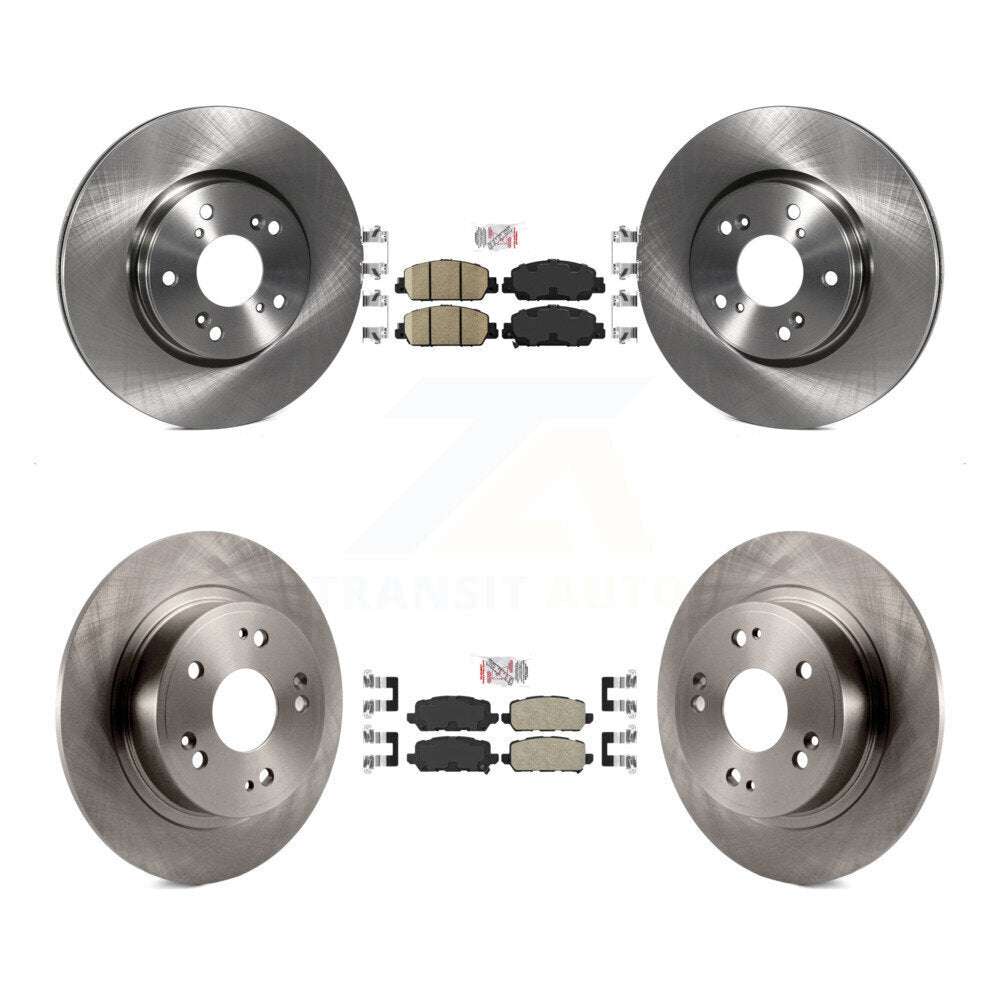 Kit de plaquettes en céramique et de rotors de frein à disque avant et arrière, pour Honda HR-V 2016 – 2022