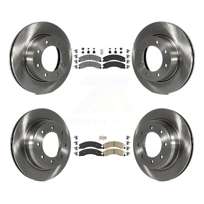 Kit de plaquettes de frein et disques de frein en céramique, semi-métalliques avant et arrière, pour Nissan NV2500 NV350