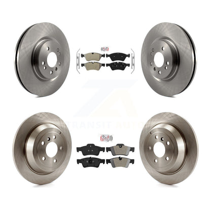 Kit de Rotor de frein à plaquettes semi-métalliques avant et arrière, pour Mercedes-Benz ML350 ML320 ML50