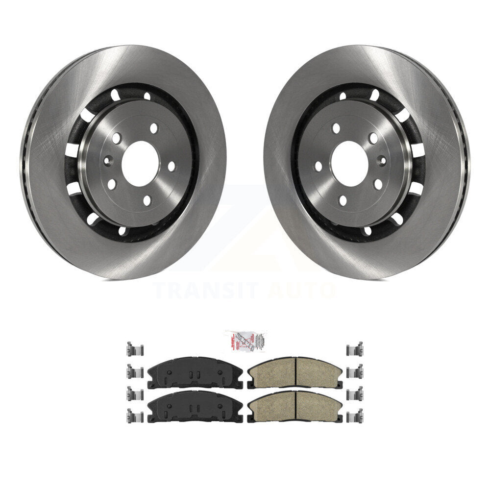 Kit de rotor de frein avant et de plaquettes en céramique pour Ford Explorer Flex Taurus Police Utilit