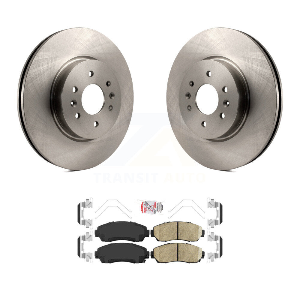 Kit de disques de frein à disque avant et plaquettes en céramique pour Honda Odyssey 2011-2014