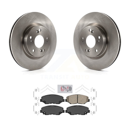 Kit de rotors de frein à disque avant et plaquettes en céramique pour Honda CR-V FWD 2012-2016