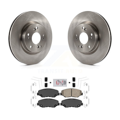 Kit de rotors de frein à disque avant et plaquettes en céramique pour Honda CR-V FWD 2012-2016