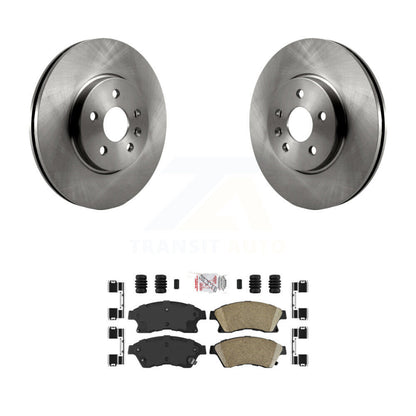 Kit de rotors de frein à disque avant et plaquettes en céramique pour Chevrolet Sonic RS 2013-2014
