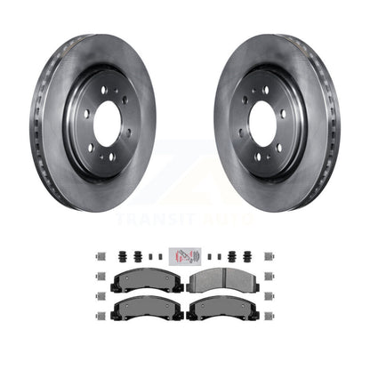 Kit de rotor de frein à disque avant et de plaquettes semi-métalliques pour Ford F-150 Expedition Lincol
