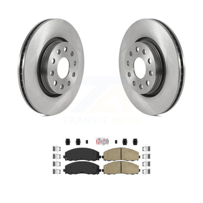 Rotors de frein à disque avant et kit de plaquettes en céramique pour Jeep Wrangler Gladiator