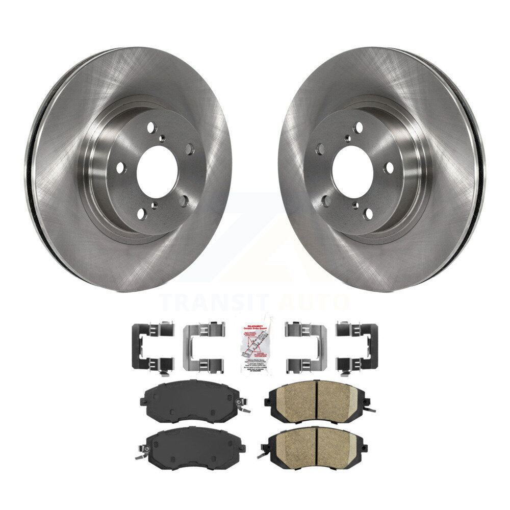 Kit de rotors de frein à disque avant et plaquettes en céramique pour Subaru Impreza Scion FR-S BRZ