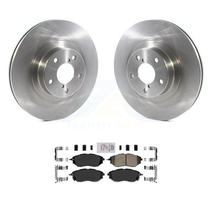 Rotors de frein à disque avant et kit de plaquettes en céramique pour Subaru Legacy 2009 R 3.0 avec 3.0