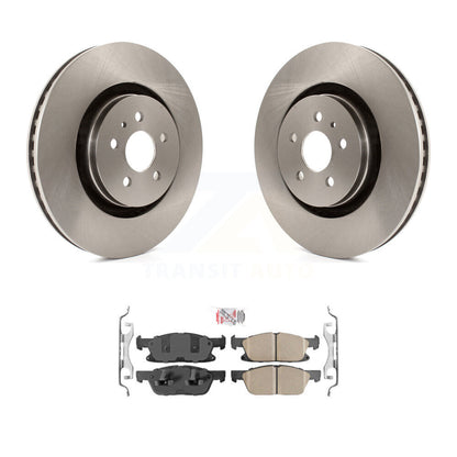 Rotor de frein à disque avant et Kit de plaquettes en céramique, pour Ford Fusion Lincoln MKZ continenta