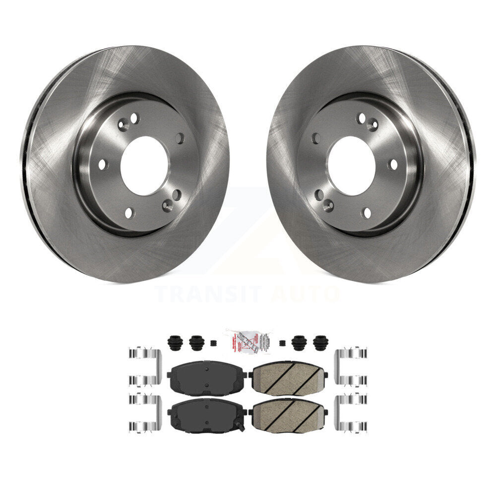 Kit de disques de frein à disque avant et plaquettes en céramique pour Hyundai Elantra K8A-103825