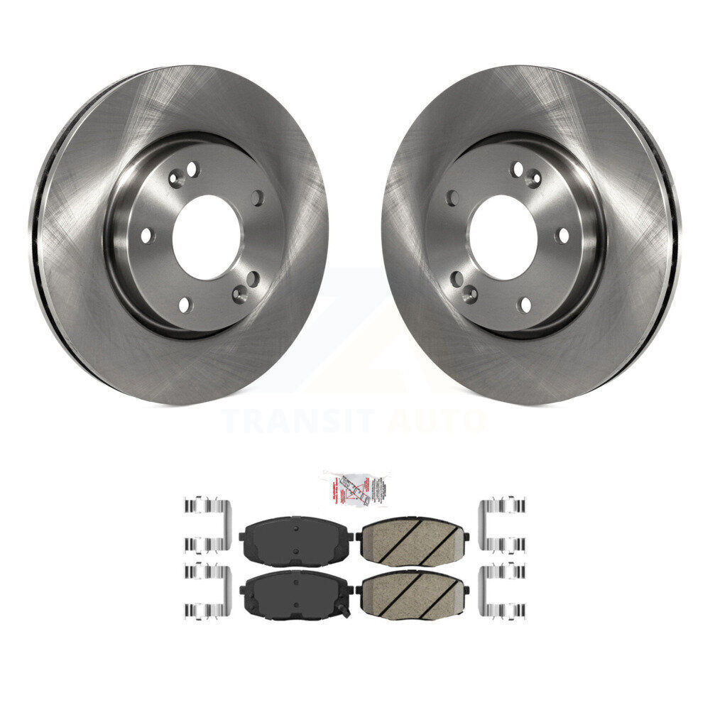 Kit de disques de frein à disque avant et plaquettes en céramique pour Hyundai Elantra K8A-103826