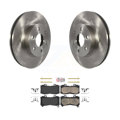 Rotors de frein avant et kit de plaquettes en céramique pour Chevrolet Colorado GMC Canyo 2015-2020
