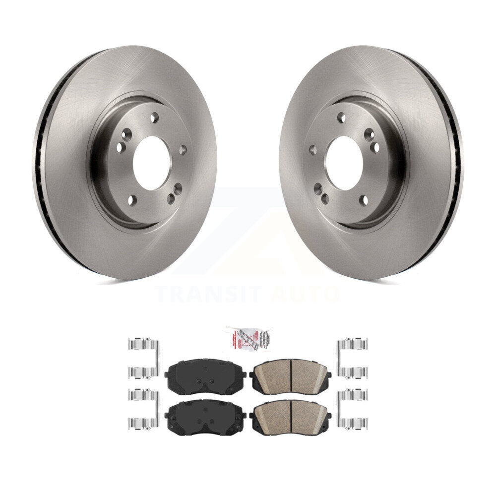 Kit de disques de frein à disque avant et plaquettes en céramique pour Hyundai Sonata K8A-103835