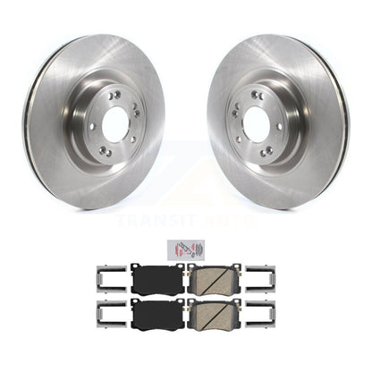 Rotor de frein à disque avant et Kit de plaquettes en céramique, pour Hyundai Genesis G80 Kia K900 3.8