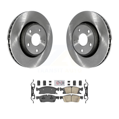 Rotor de frein à disque avant et Kit de plaquettes en céramique pour Jeep Grand Cherokee Dodge Durang