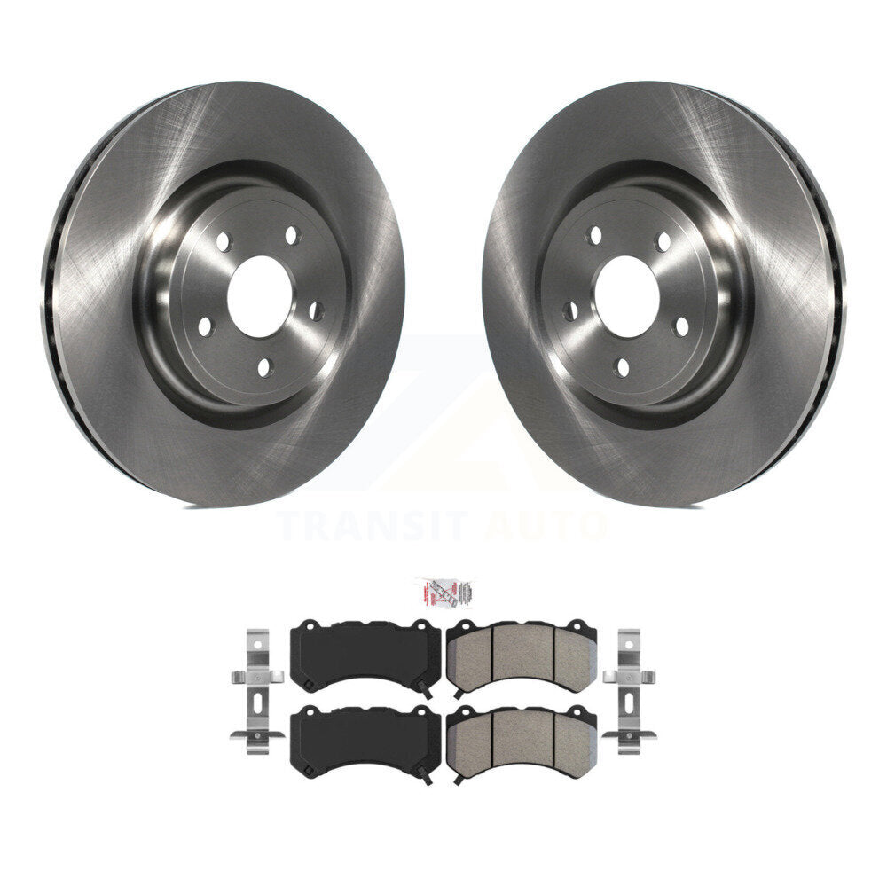 Rotors de frein avant et kit de plaquettes semi-métalliques pour Jeep Grand Cherokee Dodge Durang