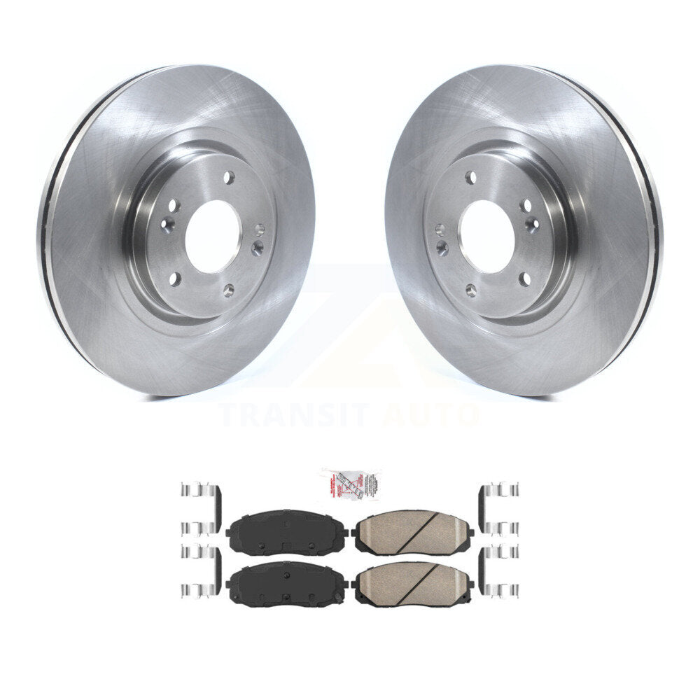 Kit de rotors de frein à disque avant et plaquettes en céramique pour Kia Sedona 2015 – 2021 K8A-10389