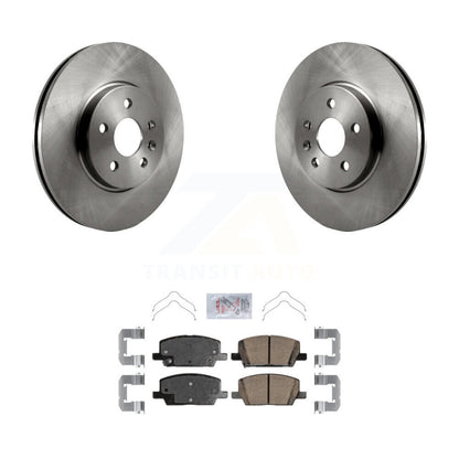 Rotors de frein à disque avant et Kit de plaquettes en céramique pour Buick Encore Chevrolet Trax