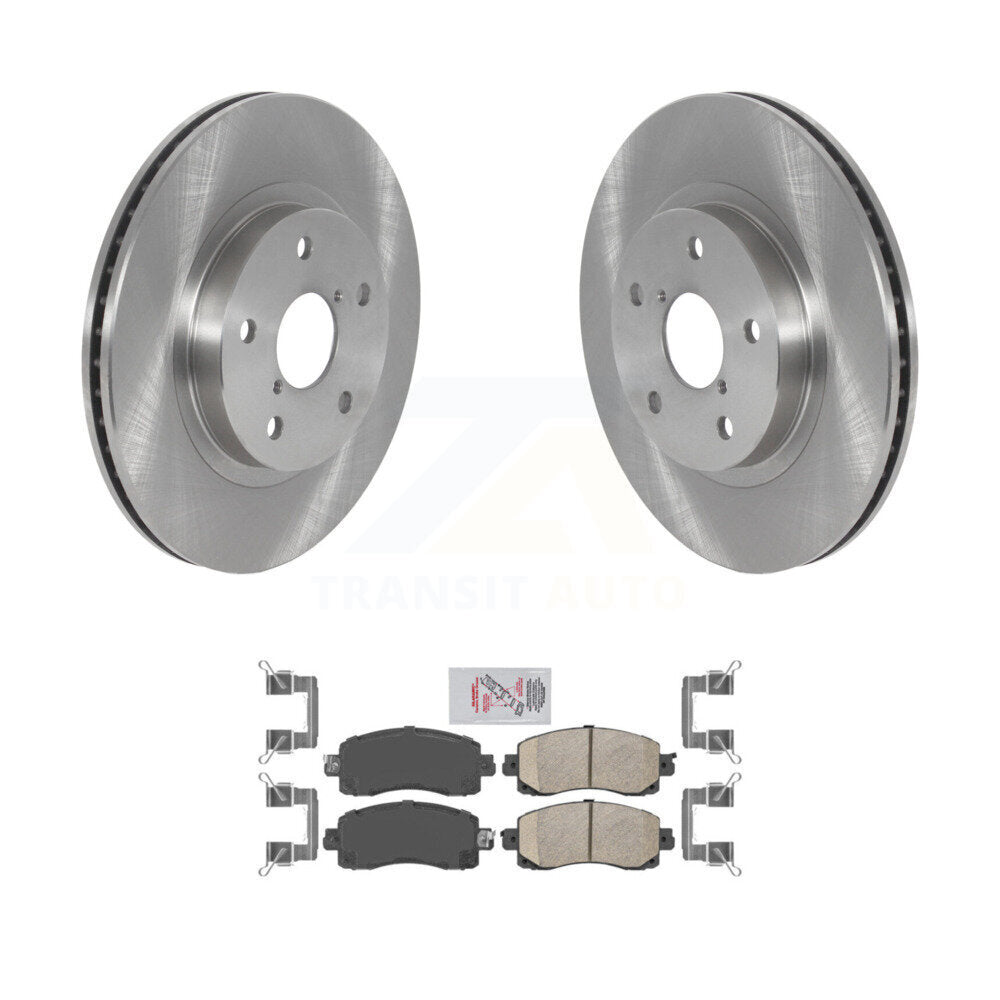 Kit de disques de frein à disque avant et plaquettes en céramique pour Subaru Forester K8A-103899
