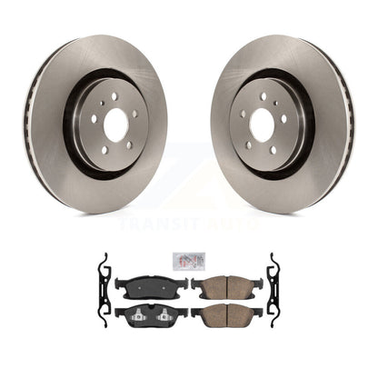 Kit de rotor de frein avant et de plaquettes en céramique pour Lincoln Nautilus avec rotor arrière ventilé