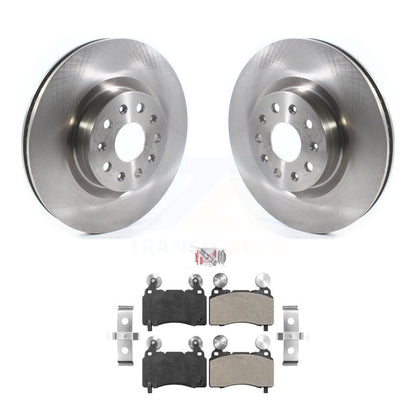 Rotors de frein avant et Kit de plaquettes semi-métalliques pour Cadillac Chevrolet Camaro CTS CT