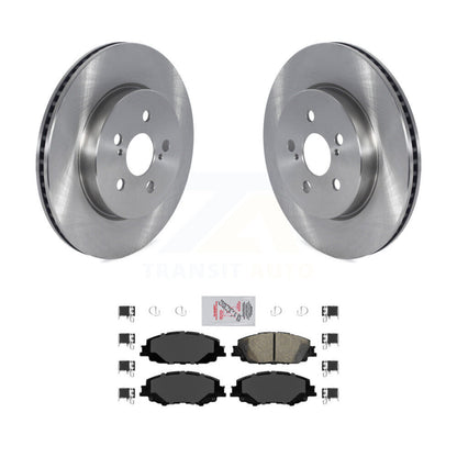 Kit de rotors de frein à disque avant et plaquettes en céramique pour Toyota Corolla Prius Prime
