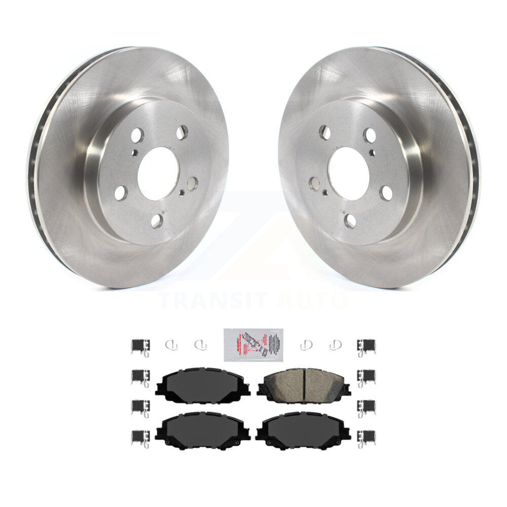 Kit de disques de frein à disque avant et plaquettes en céramique pour Toyota Corolla K8A-103931