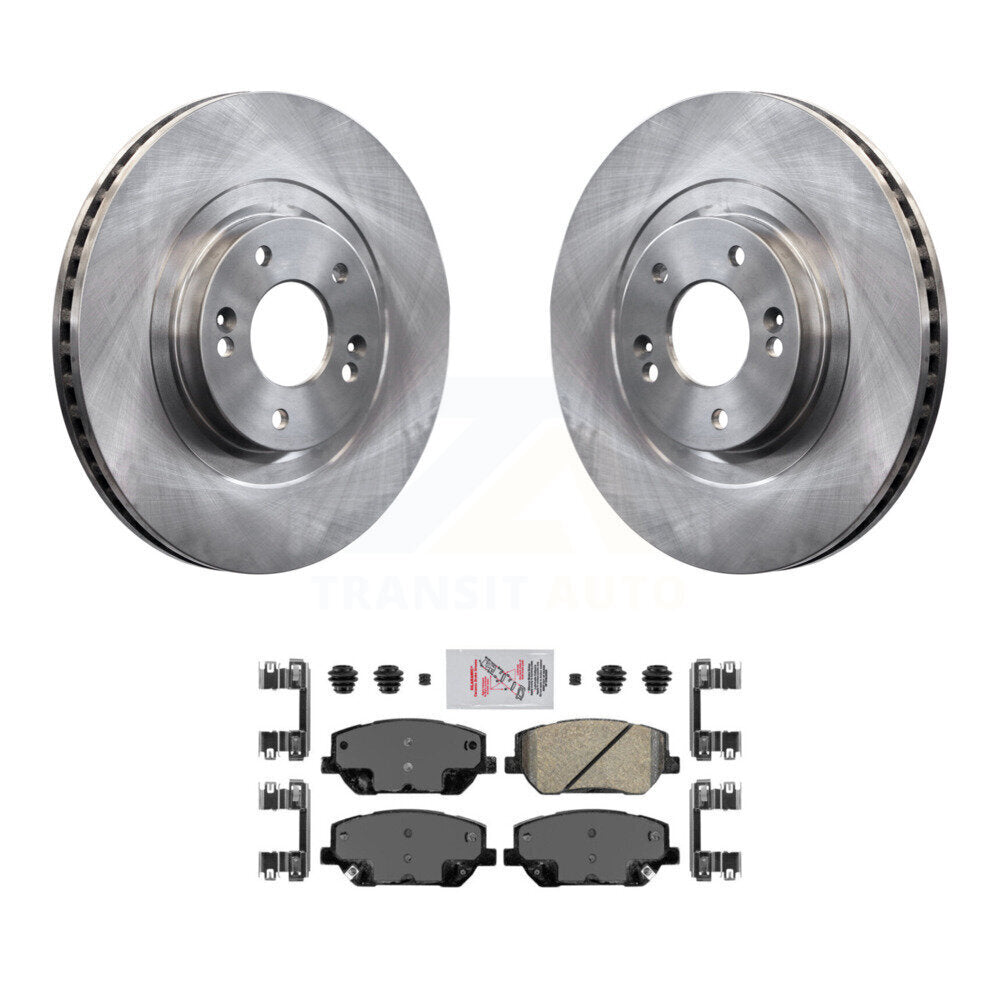Kit de rotors de frein à disque avant et de plaquettes en céramique pour Hyundai Santa Fe 2019-2020