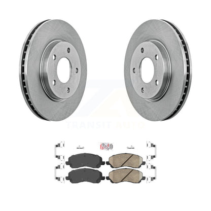 Kit de rotors de frein à disque avant et plaquettes en céramique pour Mitsubishi Lancer Dodge Calibe
