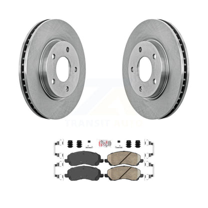 Kit de rotors de frein à disque avant et plaquettes en céramique pour Mitsubishi Lancer Dodge Calibe