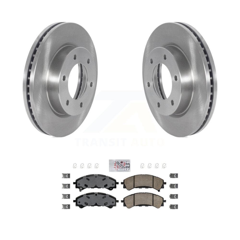 Kit de rotors de frein à disque avant et plaquettes en céramique pour Ford Ranger Bronco K8A-103965