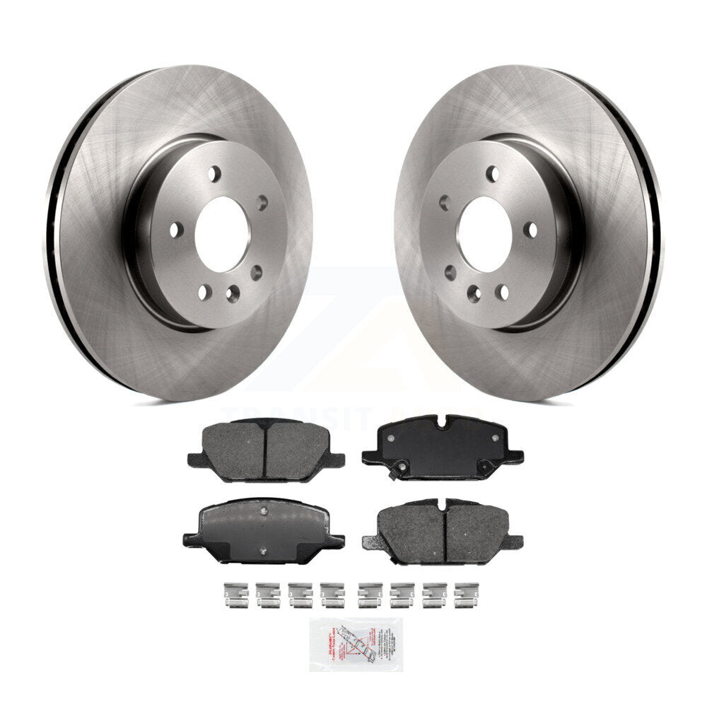 Kit de disques de frein à disque avant et plaquettes en céramique pour Cadillac CT4 K8A-103969