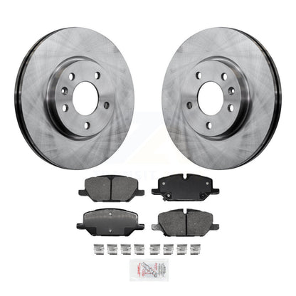 Kit de plaquettes de frein avant en céramique pour GMC Terrain 2022 – 2023 avec rotor de 321 mm