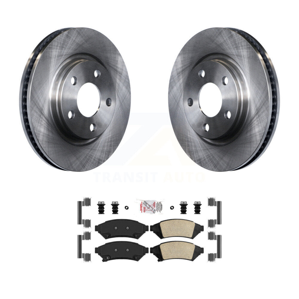Kit de rotor de frein avant et de plaquettes en céramique pour Buick Pontiac LaCrosse Grand Prix Allur