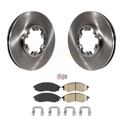 Kit de disques de frein à disque avant et plaquettes en céramique pour Nissan Xterra Frontier