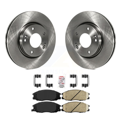 Kit de rotors de frein à disque avant et plaquettes en céramique pour Hyundai Santa Fe K8A-103987