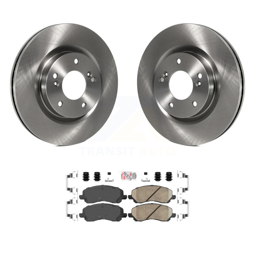 Kit de rotors de frein à disque avant et de plaquettes en céramique pour Mitsubishi Eclipse Galant