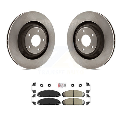 Rotors de frein à disque avant et Kit de plaquettes en céramique pour Dodge Chrysler calibre 200 Avenge