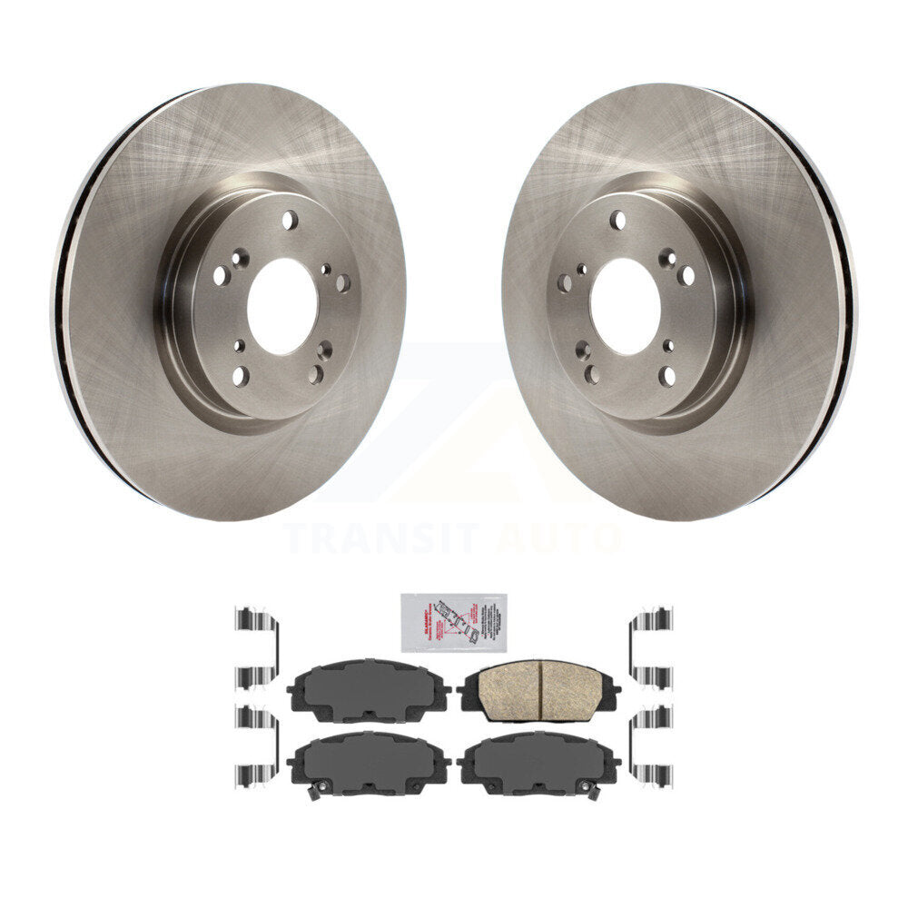 Kit de rotors de frein à disque avant et plaquettes en céramique pour Honda Civic Acura CSX RSX