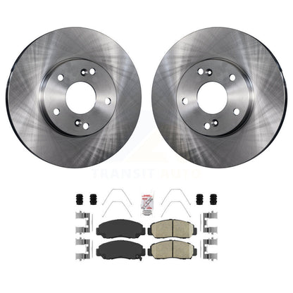 Kit de disques de frein à disque avant et plaquettes en céramique, pour Honda Civic Accord Acura CSX