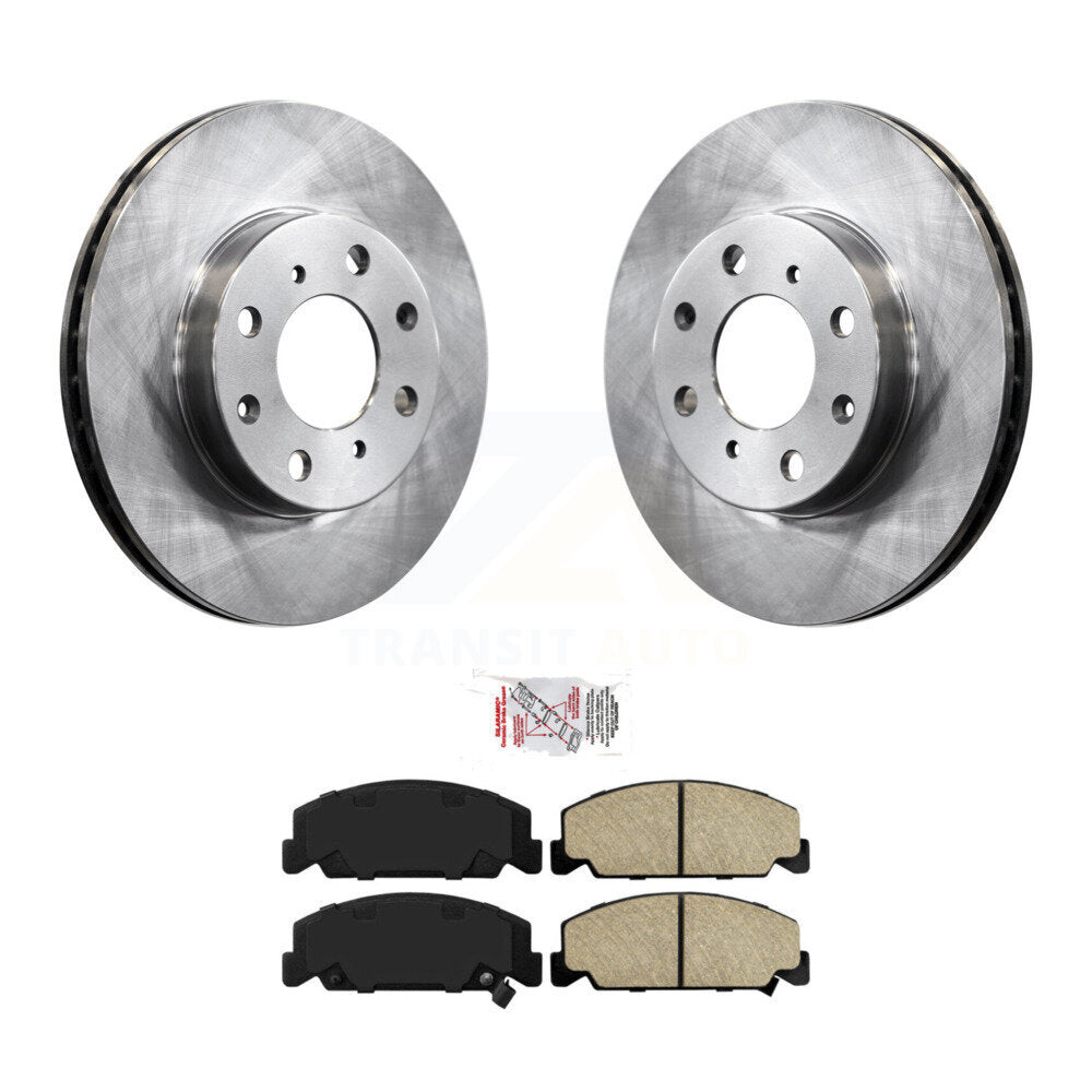 Kit de rotors de frein à disque avant et plaquettes en céramique pour Honda Civic del Sol CRX