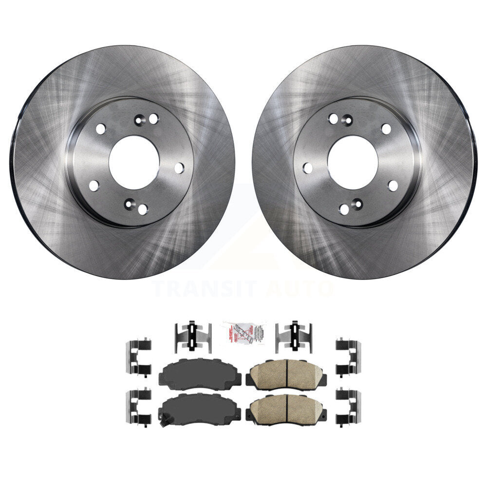 Rotors de frein à disque avant et kit de plaquettes en céramique pour Honda Accord 3.0L 1998-2002