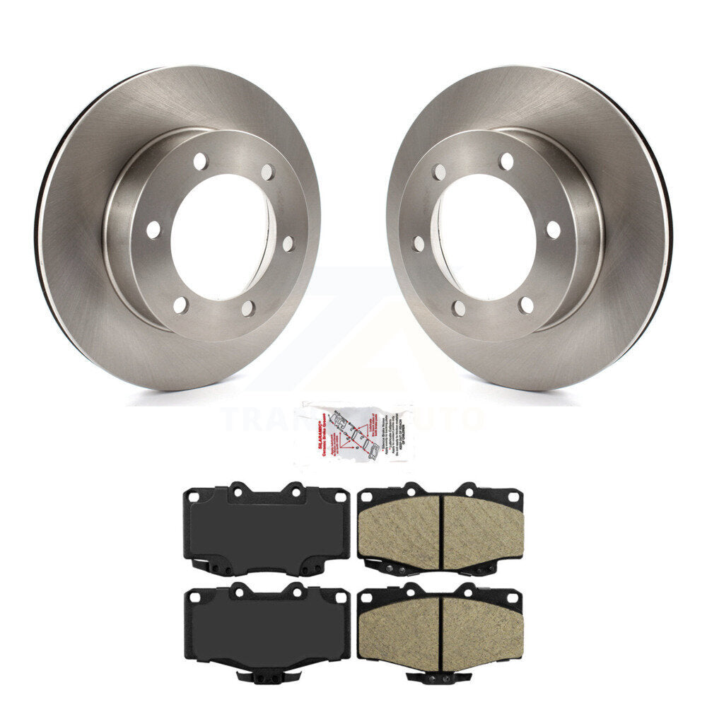 Kit de rotors de frein à disque avant et plaquettes en céramique pour Toyota 4Runner Tacoma