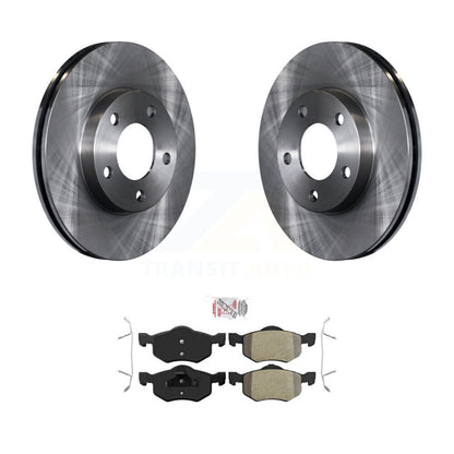 Rotors de frein avant et Kit de plaquettes semi-métalliques pour Ford Escape Mazda hommage Mercur