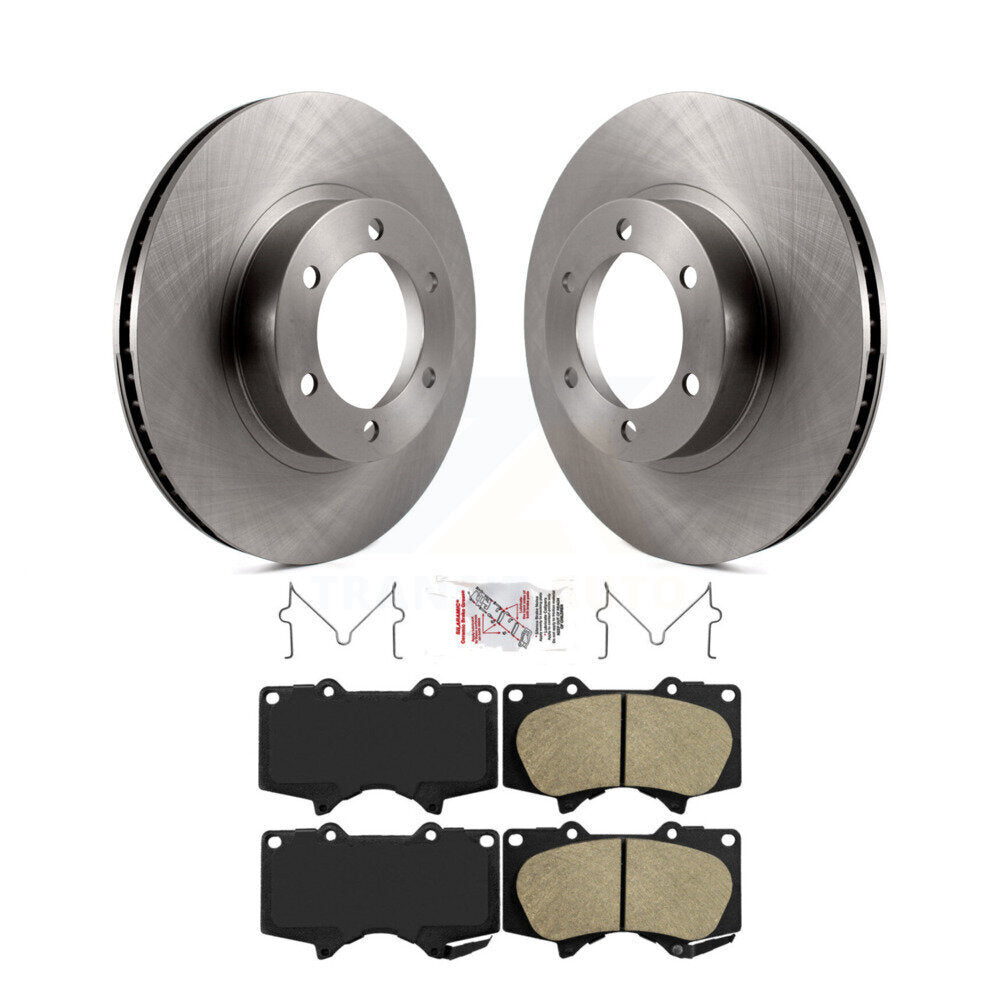 Kit de rotors de frein à disque avant et plaquettes en céramique pour Toyota 4Runner Lexus GX470